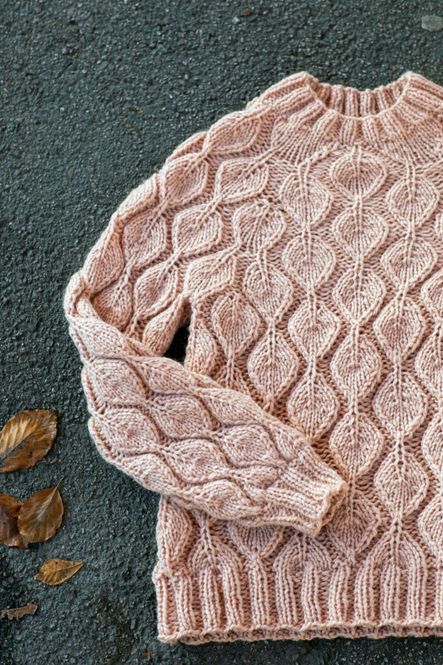 Hovedbilde Høstløvgenser i Vams | Strikkepakke