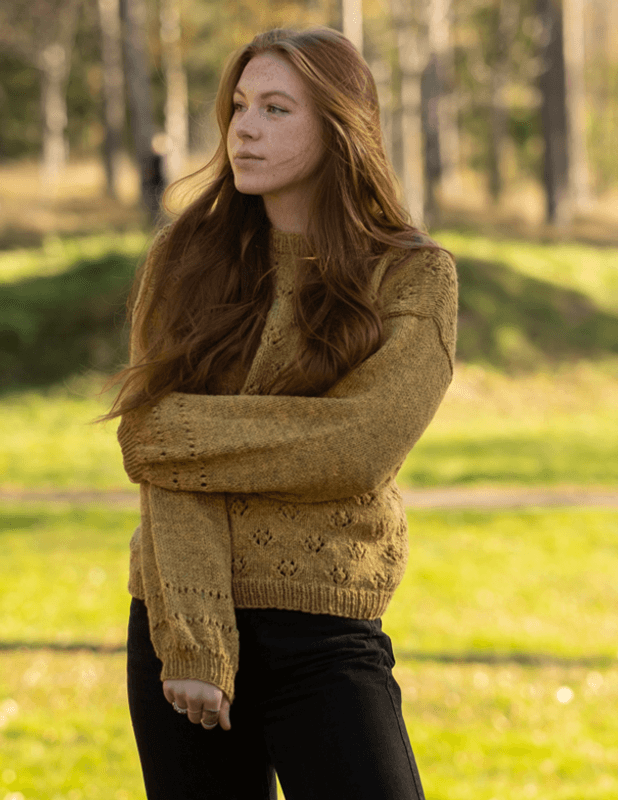 Myrull genser i Vidde | Strikkepakke