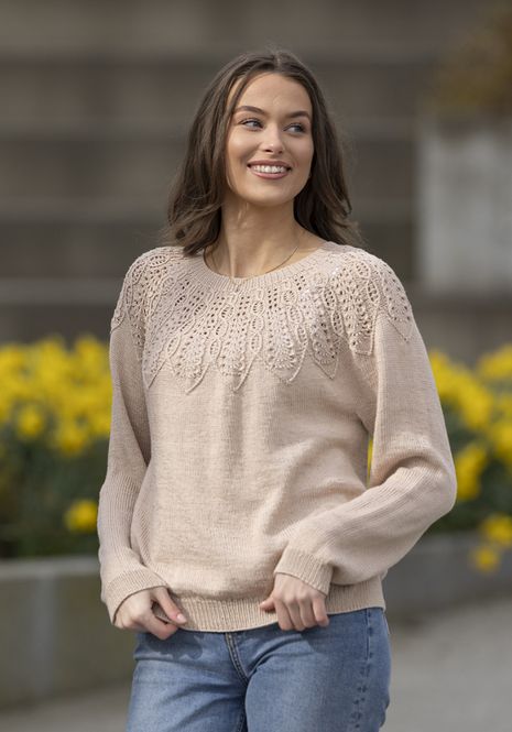 Hovedbilde Ovina-genser i Bambino |Strikkepakke