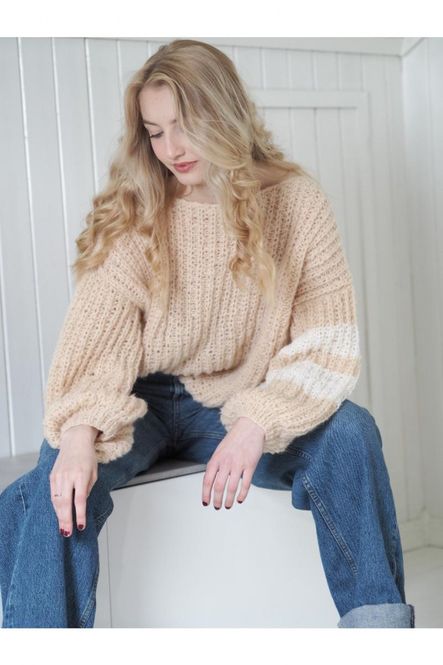 Hovedbilde Comfy Patent Sweater | Strikkepakke