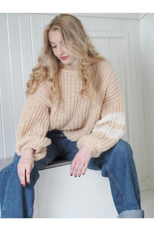 Comfy Patent Sweater | Strikkepakke