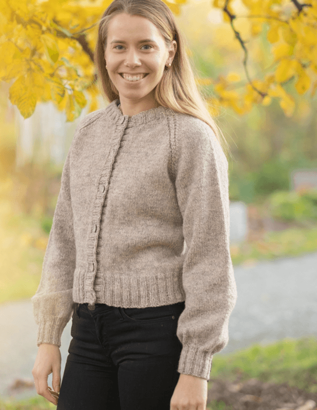 Vangen jakke i Vidde | Strikkepakke