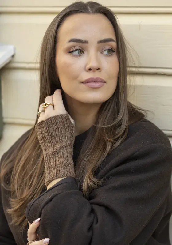 Caia-pulsvarmere i Cashmere Silk | Strikkepakke