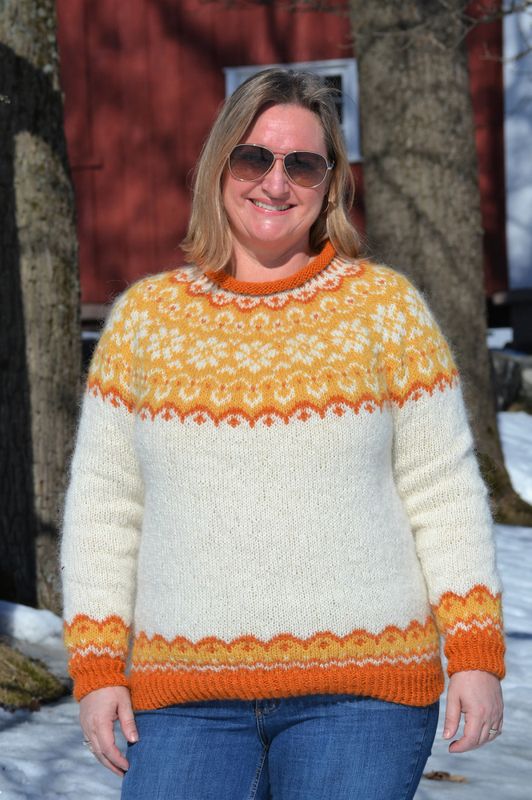 Solgløtt av Vanjastrikk | Strikkepakke