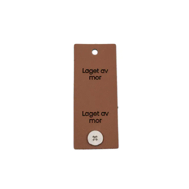 Hovedbilde Laget av mor -merke med knapp