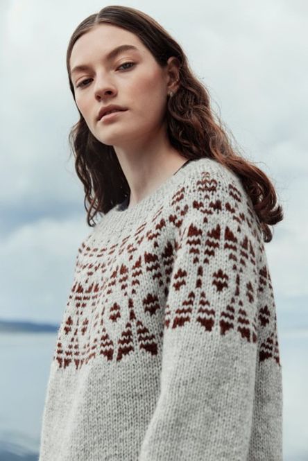 Hovedbilde Høstlynggenser i Vams | Strikkepakke