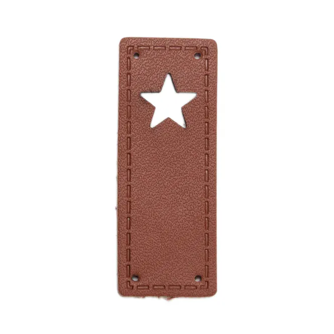 Hovedbilde Stjerne firkant -symerke i skinn